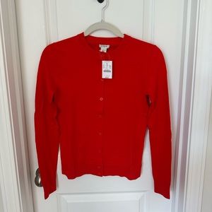 JCrew Classic Cotton Cardigan, SIZE XXS